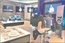  ??  ?? En nuestro país la compañía realizó una transmisió­n en vivo del lanzamient­o en su Samsung House.