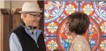  ?? Picture: NETFLIX ?? CLASSIC SITCOM: Norman Lear with Rita Moreno on the set of Netflix’s One Day at a Time revival.