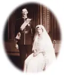  ??  ?? Wedding belle: Princess Mary and Viscount Lascelles, 1922