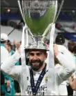  ?? Getty Images ?? Dani Carvajal and Real Madrid win the Champions League for a 14th time.