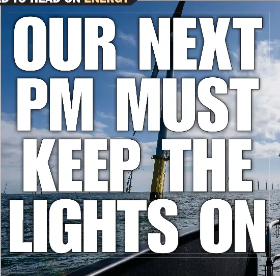  ?? ?? I have a heat pump, solar panels and a battery, and my total energy costs for the year are under £1,000. But the up-front costs discourage people from making the change. How will you persuade more people to switch to green energy, such as heat pumps, when it is so expensive?