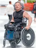  ?? Mike O’Rorke
Photo: FAIRFAX NZ ?? The risk involved for a moment of fun, or a good time, is no comparison to how your life can be destroyed. Mike O’Rorke broke his back and lost both his legs when he fell from the back of a train as a teenager.