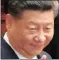  ??  ?? CHINESE PRESIDENT XI JINPING