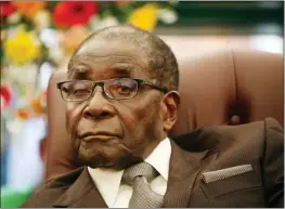  ?? ?? The late former President Robert Mugabe