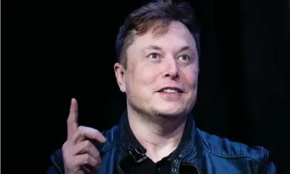  ?? Photograph: Brendan Smialowski/AFP via Getty Images ?? Elon Musk is close to securing $750m from a bonus scheme linked to Tesla’s share price.