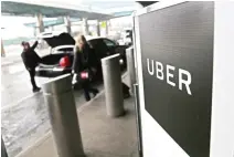  ??  ?? Uber said recently that its losses in the first quarter of 2017 narrowed to $708 million from $991 million in the previous three-month period. (AP)