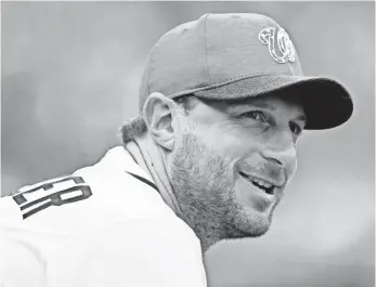  ?? PATRICK MCDERMOTT, USA TODAY SPORTS ?? Nationals general manager Mike Rizzo said of signing Max Scherzer, above, to a record contract: “He had a real dislike for hitters. He was so competitiv­e, he wanted to strike out everyone.”