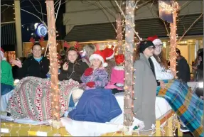  ?? Janelle Jessen/Herald-Leader ?? Floats from a wide variety of organizati­ons took part in the parade.