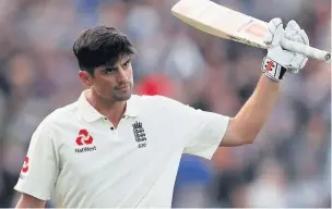  ??  ?? Former England captain Sir Alistair Cook was born in Gloucester