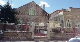  ?? PHOTO BY CLAUDIA GARDNER ?? The Burchell Memorial Church is one of the city’s heritage sites. It was built in 1824.