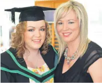  ??  ?? Story:
Michelle O’neill and her daughter Saoirse