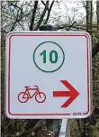  ?? FOTO: EUREGIO ?? Grenzübers­chreitende Radwege, die nach dem Knotenpunk­t-System funktionie­ren, gibt es schon.