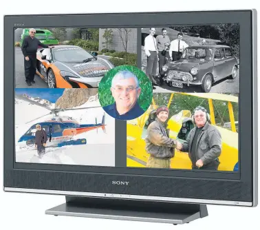  ?? PIctures / Supplied ?? Malcolm Fowler managed to tick many of the boxes on his bucket list including his early win in the Goldstar Rally, helicopter­ing up Mt Cook, flying in a Tiger Moth, racing a McLaren and , finally, a new flat screen TV.