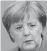  ??  ?? Angela Merkel