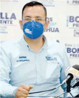  ?? CORTESÍA: EQUIPO CAMPAÑA ?? Prioridad, el tema de seguridad, señaló Marco Bonilla