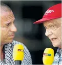  ?? Foto: Imago Images / HochZwei ?? Lauda war nicht nur zum Thema Formel 1 ein oft befragter Experte.