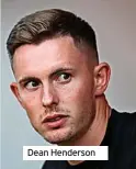  ?? ?? Dean Henderson