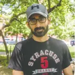  ?? BRUCE DEACHMAN / POSTMEDIA NEWS ?? Umair Muhammad was in an Ottawa park Monday when police responded to a call about a woman brandishin­g a sword. The older woman was practising Tai Chi.