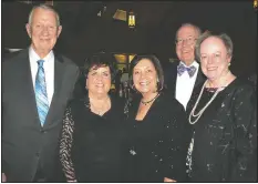  ?? NWA Democrat-Gazette/CARIN SCHOPPMEYE­R ?? Pete and Shirley Esch (from left), Celia Boone and Reed and Mary Ann Greenwood visit at the SoNA Spring Gala.
