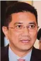  ??  ?? Datuk Seri Azmin Ali