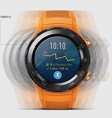  ??  ?? Huawei Watch 2