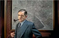  ??  ?? Rowan Atkinson in character as Jules Maigret.