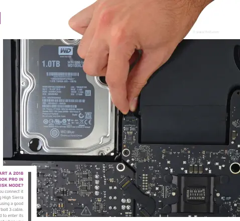  ??  ?? Apple replaces its Fusion Drives as a single unit, so whichever disk fails first determines their lifespan.