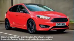  ??  ?? It’s not all about the ST and RS models, there have been some impressive Focuses that came without the famous monikers