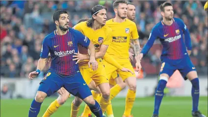  ?? FOTO: PEP MORATA ?? El lateral del Atlético, uno de los nombres de la agenda culé Por el momento, aún no ha recibido ninguna propuesta del Barça