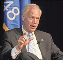  ?? MICHAEL SEARS/MILWAUKEE JOURNAL SENTINEL ?? U.S. Sen. Ron Johnson (R-Wis.)