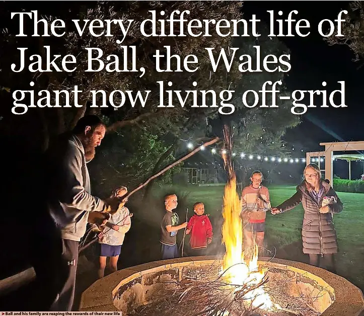The very different life of Jake Ball, the Wales giant now living off ...