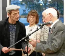  ??  ?? Didier Merceret, invité d’honneur