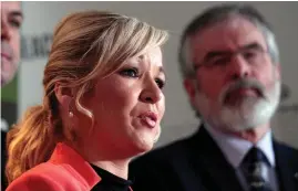  ?? Bild: Tt/arkiv ?? Michelle O’neill, republikan­ska Sinn Féins ledare i Nordirland, var en av de som fördömde mordet på journalist­en.
