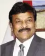  ??  ?? K Chiranjeev­i Union Minister for Tourism