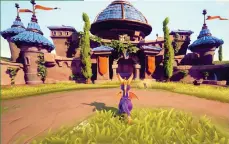  ??  ?? Here’s Spyro remade in glorious 4K and running on a PlayStatio­n 4 Pro…