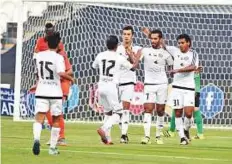  ?? Courtesy: AGL ?? Al Jazira (pictured), Al Ain, Al Wahda and Shabab Al Ahli Dubai all had to split points in their opening-round matches.