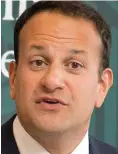  ??  ?? Extension: Leo Varadkar