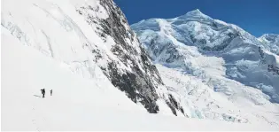  ?? PHOTO: MICKEY ROSS ?? Breathtaki­ng . . . A Wanakamade film about a group of adventurer­s climbing and skiing down Mt Cook is one to look out for at this weekend’s New Zealand Mountain Film Festival.