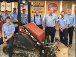  ??  ?? CITY PLUMBING: The friendly staff at City Plumbing, Heating &amp; Electric stands ready to help.