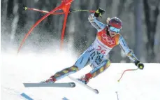  ?? FOTO: DPA ?? Ester Ledecka holt sensatione­ll Gold im Super-G.