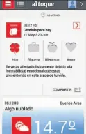  ??  ?? CLARíN AL TOQUE. NOTICIAS EN TIEMPO REAL, NOTIFICACI­ONES CON LAS úLTIMAS NOTICIAS.