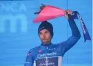  ?? LUCA BETTINI / AFP ?? Thibaut Pinot.