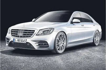  ??  ?? The refreshed Mercedes-Benz S-Class will be on sale in the UK from October.