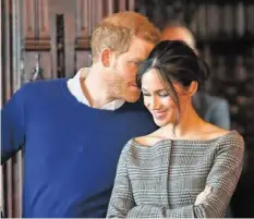  ?? AP ?? Prinz Harry und Herzogin Meghan sind Eltern eines Sohnes.