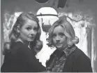  ?? NETFLIX ?? Zelda (Miranda Otto) and Hilda (Lucy Davis) are witchy aunts on “Chilling Adventures of Sabrina.”