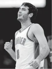  ?? THE OKLAHOMAN] [PHOTO BY SARAH PHIPPS, ?? Alex Abrines has only played 20 minutes or more in 39 of his career 146 regular-season games.