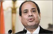  ?? LOUISA GOULIAMAKI/GETTY-AFP ?? Thousands of protesters have been put on trial since President Abdel-Fattah el-Sissi came to power in 2013.