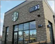  ?? CASSANDRA DAY — THE MIDDLETOWN PRESS ?? Starbucks is coming next month to the Home Depot/ Price Chopper plaza on Route 66.