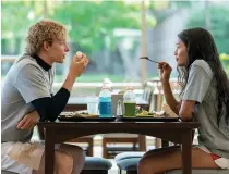  ?? ?? Mike Faist and Zendaya in
Challenger­s.