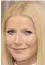  ??  ?? Gwyneth Paltrow